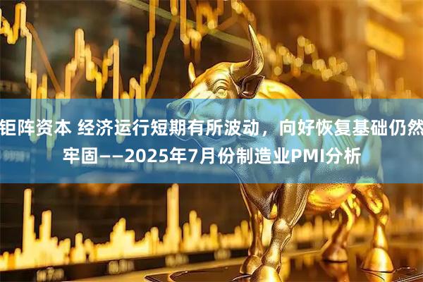 钜阵资本 经济运行短期有所波动，向好恢复基础仍然牢固——2025年7月份制造业PMI分析